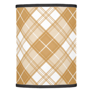 Brown White Tartan Pattern yxm0uat9 Lamp Shade