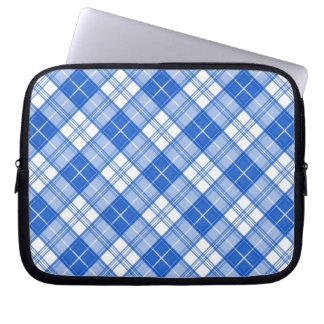 Brown White Tartan Pattern yxm0uat9 Laptop Sleeve
