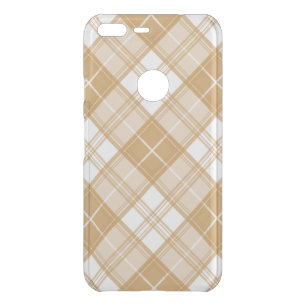 Brown White Tartan Pattern yxm0uat9 Uncommon Google Pixel XL Case
