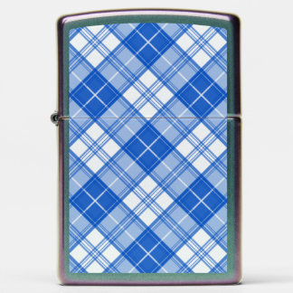 Brown White Tartan Pattern yxm0uat9 Zippo Lighter