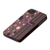 Brown with Dots Case (Bottom)