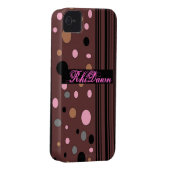 Brown with Dots Case (Back/Right)