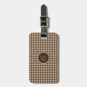 Louis Vuitton Monogrammed Luggage Bag Identification Tag - WT