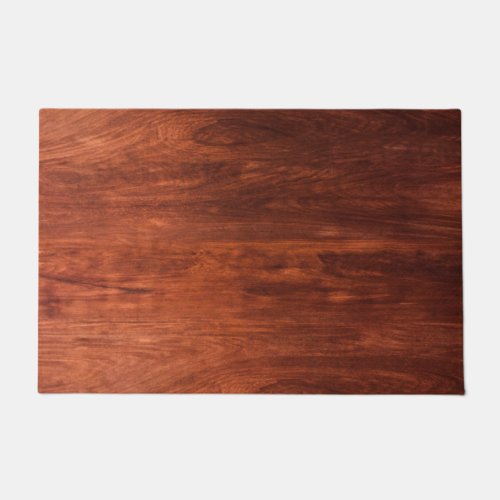 brown wood abstract doormat