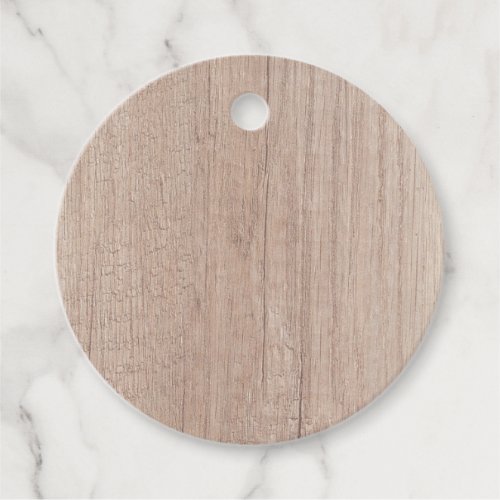 Brown Wood Board Look Blank Elegant Template Class Favor Tags