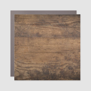 Brown Wood Texture Abstract Background Car Magnet