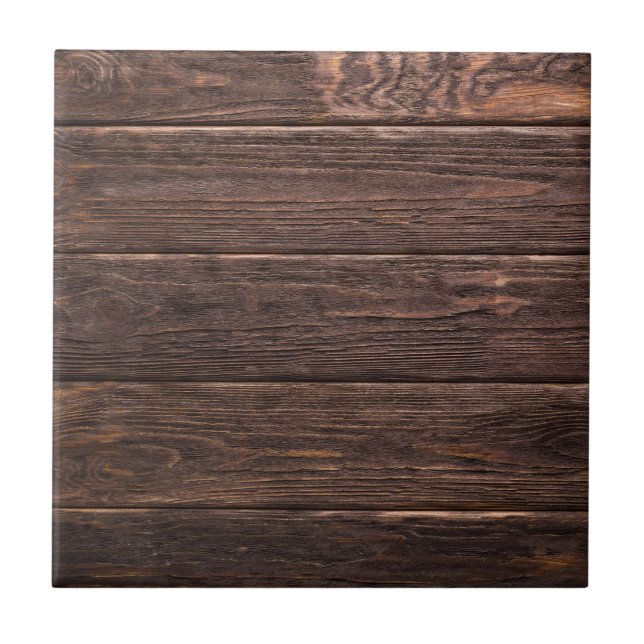 Brown Wood Wall Boards Texture Ceramic Tile (Front)