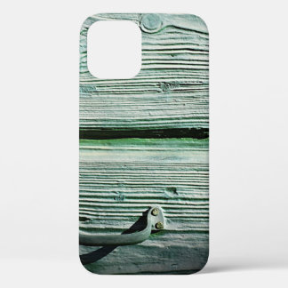 Brown wooden drawer iPhone 12 case
