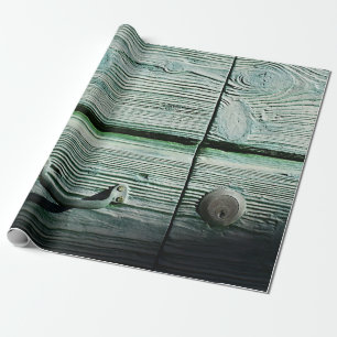Brown wooden drawer wrapping paper