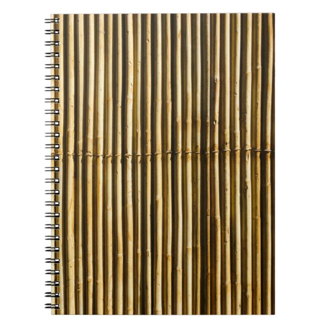 Brown wooden panel notebook (Front)