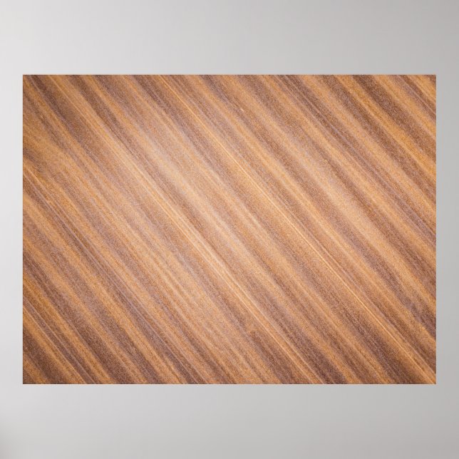 Brown wooden surface poster (Front)