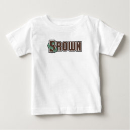 Brown Wordmark Baby T-Shirt