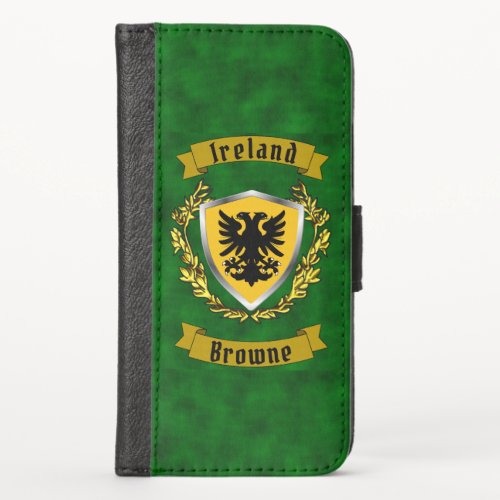 Browne Irish Shield iPhone Wallet Case