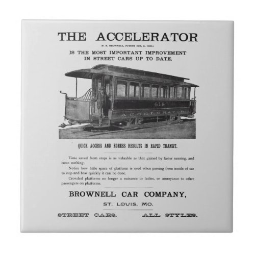 Brownell Car Company     Ceramic Tile
