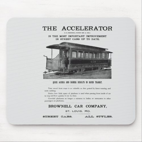 Brownell Car Company Mouse Pad