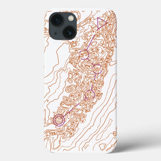 Brownell Orienteering Map Case-Mate iPhone Case (Back)