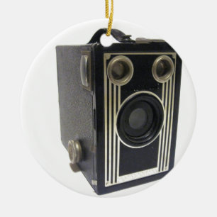 Brownie Antique Camera Ceramic Ornament