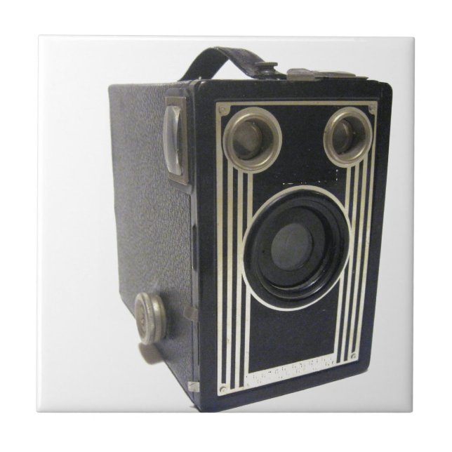 Brownie Antique Camera Tile (Front)