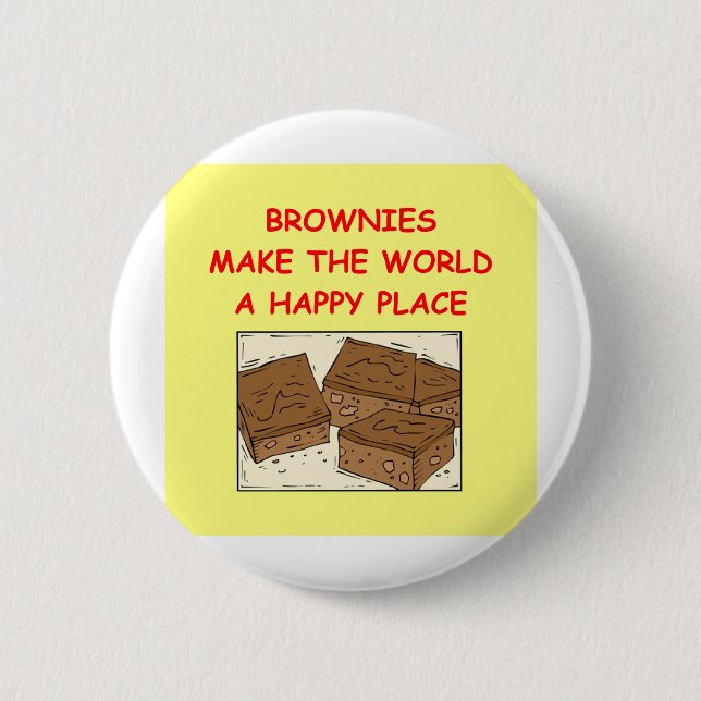 brownie brownies button (Front)