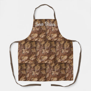 BROWNIE-COOKIE PRINT APRON