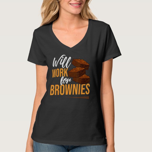 Brownie Cookie Recipe Bars Mix Keto T-Shirt (Front)