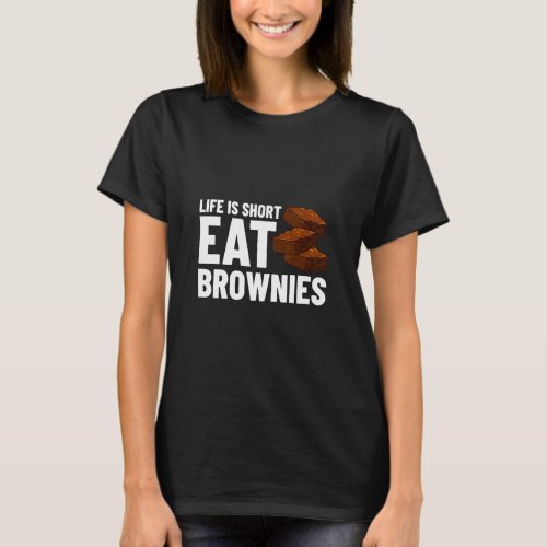 Brownie Cookie Recipe Bars Mix Keto  T_Shirt