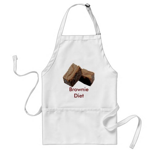 Brownie Diet Adult Apron