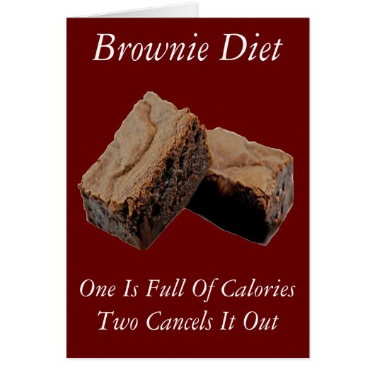 Brownie Diet Cards (Front)