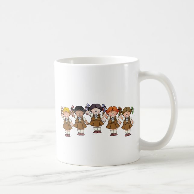 Brownie Group Coffee Mug (Right)