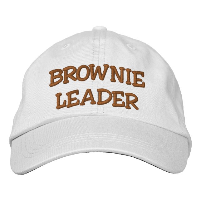 BROWNIE LEADER EMBROIDERED BASEBALL HAT (Front)