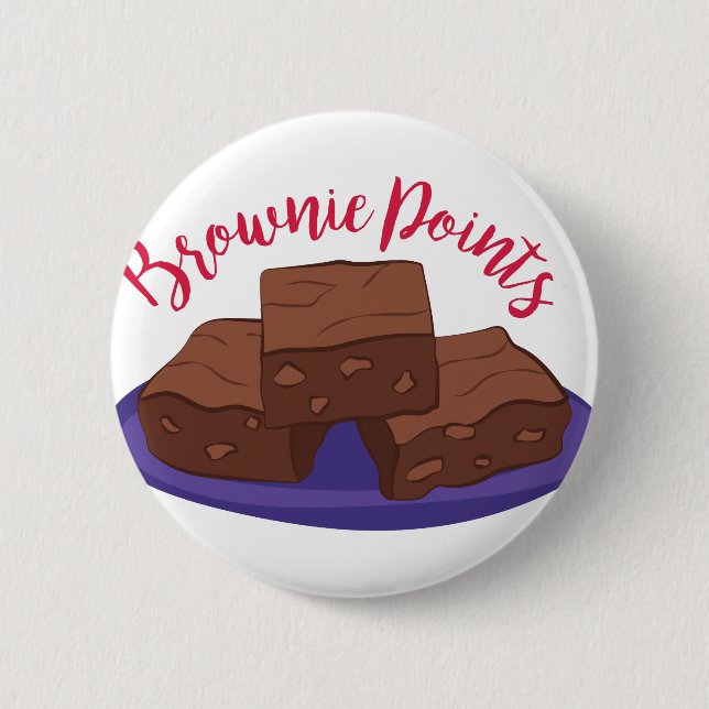 Brownie Points Button (Front)