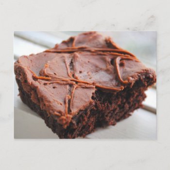 Brownie Post Card by AllyJCat at Zazzle