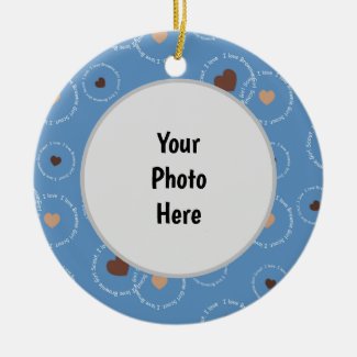 Brownie Scout Ceramic Christmas Ornament