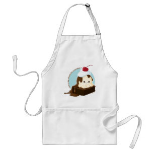 Brownie Sundae Adult Apron