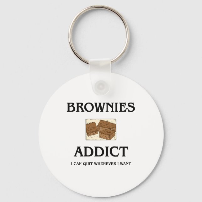Brownies Addict Keychain (Front)