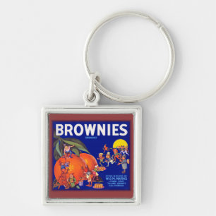 Brownies Brand California Oranges Keychain