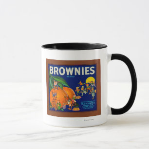 Brownies Brand Citrus Crate Label Mug