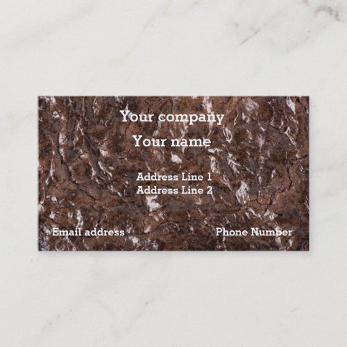 Brownies Business Card