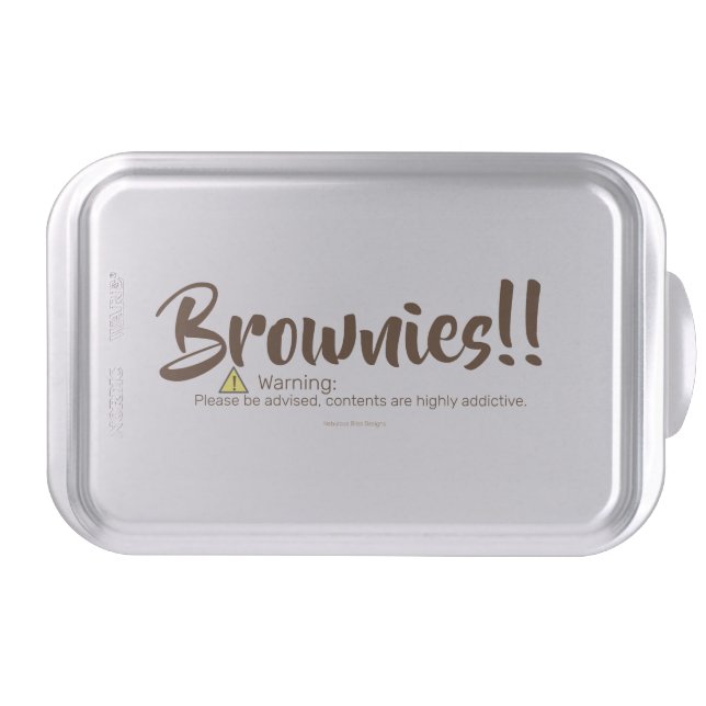 Brownies!! Cake Pan (Front)