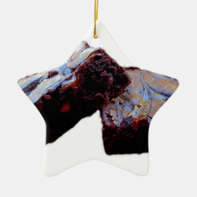 Brownies Ceramic Ornament (Front)