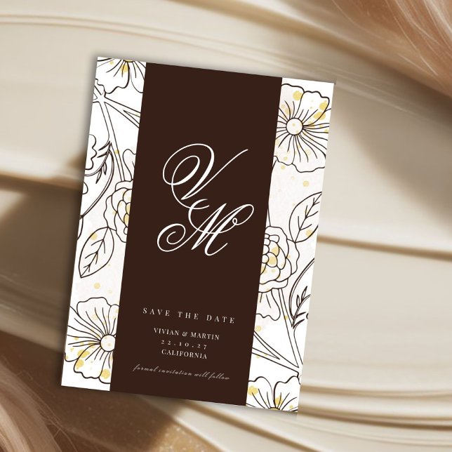 Browning On Love Save The Date Invitation (Creator Uploaded)