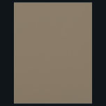 Brownish Grey (solid color)  Letterhead<br><div class="desc">Brownish Grey (solid color)</div>