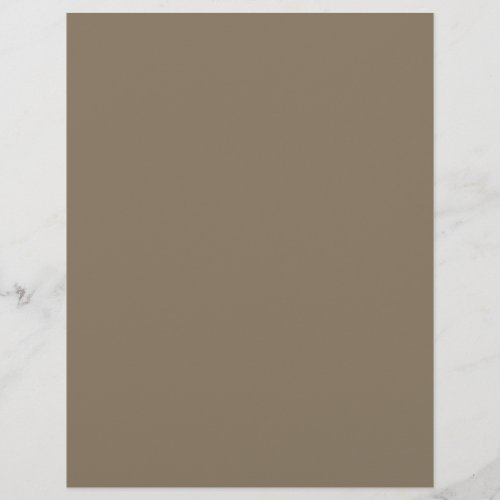  Brownish Grey solid color  Letterhead