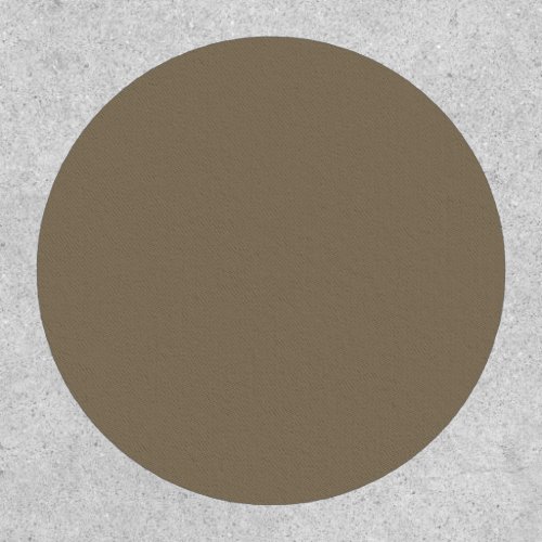  Brownish Grey solid color  Patch