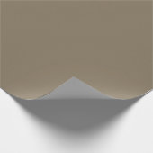  Brownish Grey (solid color)  Wrapping Paper (Corner)