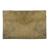 BrownOnRose - Sueded Medium Cosmetic Bag (Back)