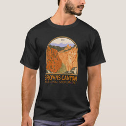 Browns Canyon National Monument Colorado Vintage T-Shirt