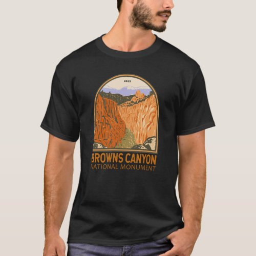 Browns Canyon National Monument Colorado Vintage T_Shirt