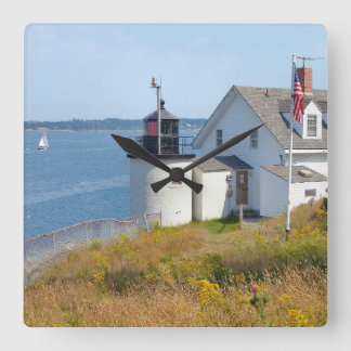 Browns Head Lighthouse, Maine Wall Clock