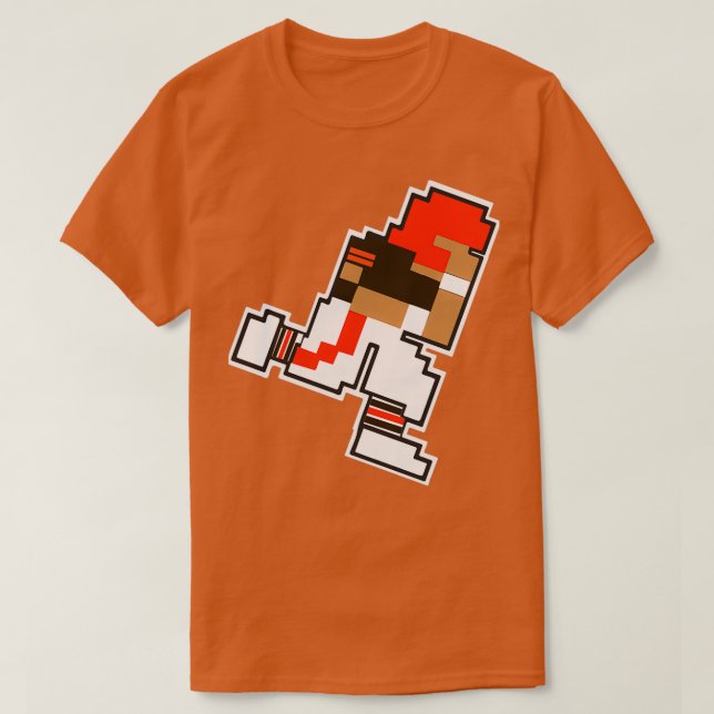 Browns  Tecmo Bowl  T-Shirt (Design Front)